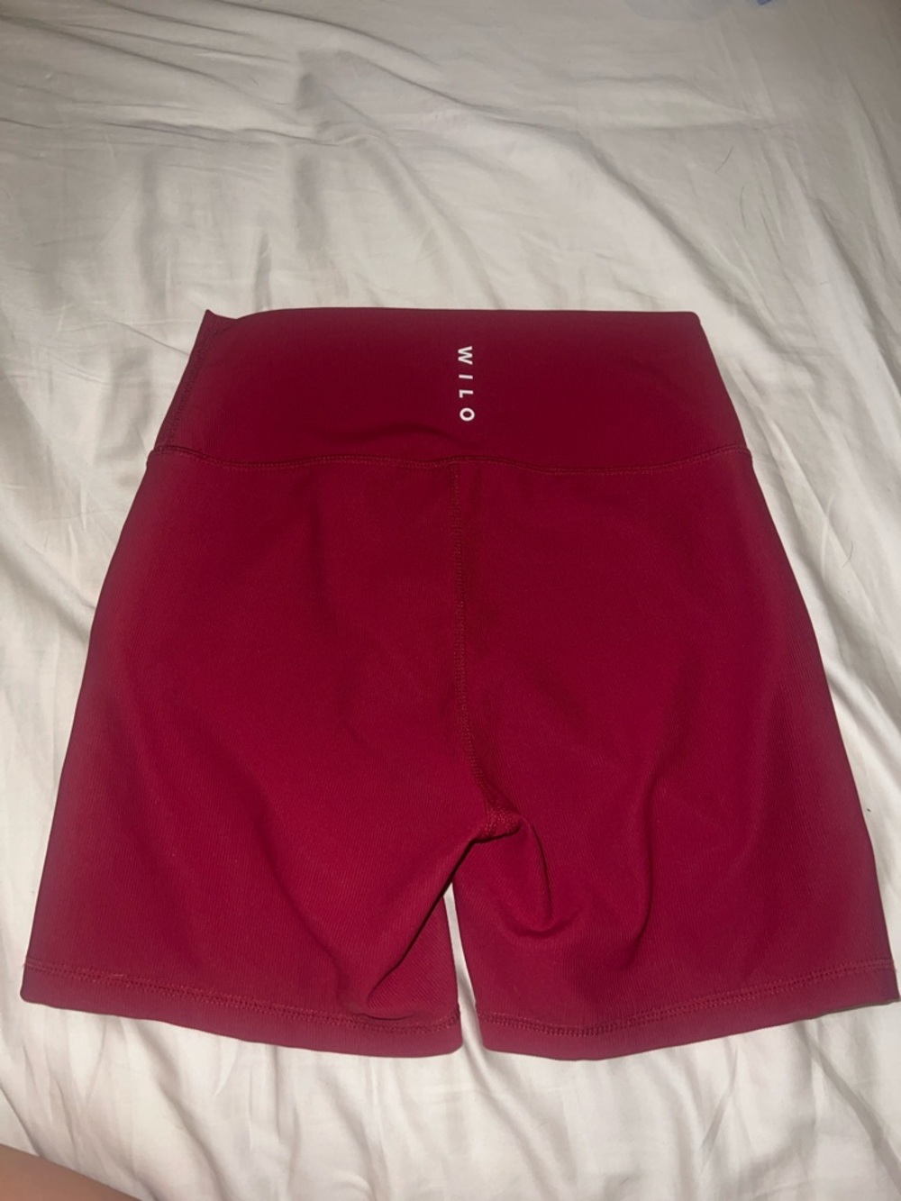 NWOT Wilo berry biker shorts